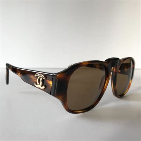 chanel sunglasses cn9925|Vintage CHANEL Sunglasses Made in Italy CN9925 Amber.